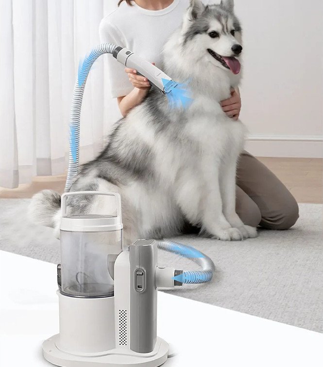 grooming vacuum kit